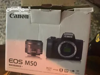  4 كاميرا كانون Canon EOS EF-M15-45 IS STM M50