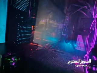  8 ست اب كامل جهاز بي سي جيمنج مع كرسي و طاوله