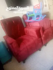  5 طقم كنب بحال الوكاله سبع مقاعد للبيع بسعر مناسب
