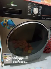  1 غسالة وثلاجه ومايكرويف وكولر بحالة الوكالة للبيع