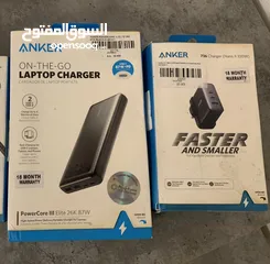  1 Anker PowerCore III Elite 26K 87W Anker plug faster charger 100W