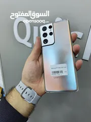  7 SAMSUNG S21 ULTRA ( 256GB ) / RAM 12 USED /// سامسونج اس 21 الترا ذاكرة 256 الرام 12 مستعمل وكاله