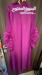  1 Fuschia dress فستان فوشيا ليكرا