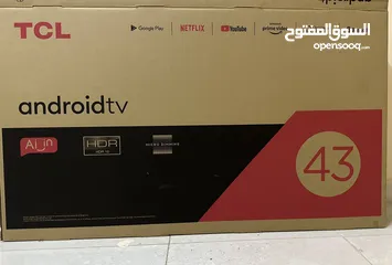  4 TCL 43 inch Smart