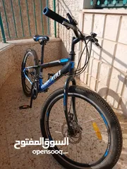  2 دراجة هوائية مع غيارات سرعة مقاس 24 جديدة ممتازة مستعملة عدة شهور فقط بسعر ممتاز