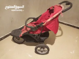  3 عرباي أطفال + بسكليت + كارسيت + سكوتر بحالة جيدة جدا للبيع بسعر منخفض