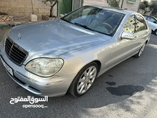  8 مرسيدس غواصة 350S للبيع موديل 2003 لون سلفر