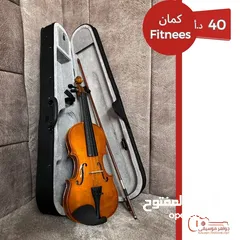  1 كمان ANTONELLA جديد مسكر بالكرتونه فل خشب مسطره خشب ومدوزن