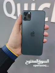  3 IPHONE 11 PRO MAX ( 256GB ) USED /// جهاز ايفون 11 برو ماكس ذاكرة 256 مستعمل وكاله