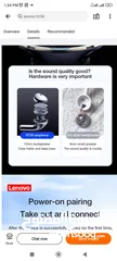  12 سماعة البلوتوث الاصلية والمشهورة Lenovo HT38 ذات الجودة العالية وبسعر حصري