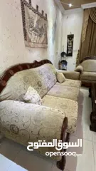  2 طقم كنب مستعمل 7 مقاعد