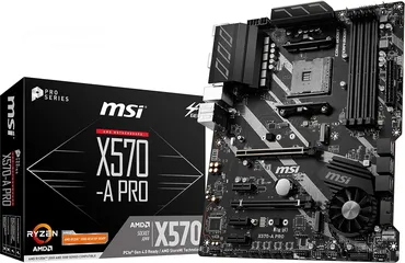  1 مذربورد MSI X570 A PRO للبيع