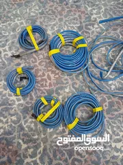  2 حبل ليد ازرق 50 متر