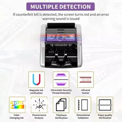  8 ماكنة عد نقود money counter AL-1000