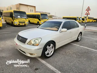  13 لكزس LS430 ابيض صدفي