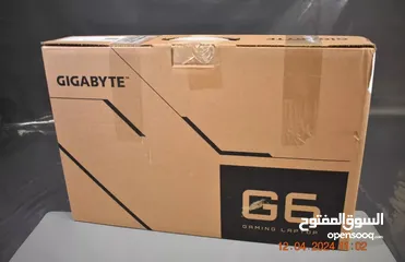  10 USED GIGABYTE G6 16" Gaming Laptop - Intel Core i7, RTX 4060, 1 TB SSD