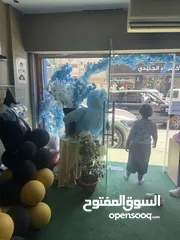  1 محل للايجار مع خلو طابقين