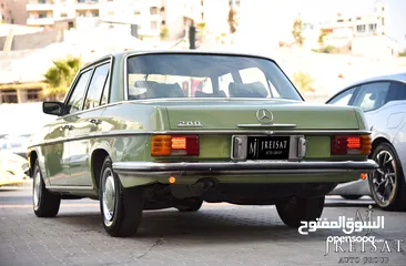  15 مرسيدس E Class 280  موديل 1973 سيارة كلاسيكية نادرة