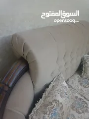  1 أثاث غرفة جلوس 7مقاعد200دينار شبه جديد الله يبارك لصاحب انصيب