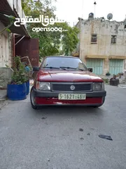  7 اوبل كورسا للبيع موديل 1986 مطور 1300 جير عادي