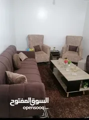 2 طقم كنب مع طقم طاولات مودرن
