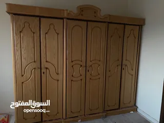  3 غرفة نوم كامله خشب لاتيه بحال الوكاله