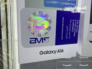  5 Samsung A16 (128 GB / 6 GB RAM) سامسونج اي 16 موديل 2025  كفالة الوكيل الرسمي لشركة سامسونج سنة