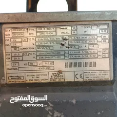  2 مولد كهرباء ديزل 3 فاز +1فاز ايطالي 16 ك 3 سلندر نظيف