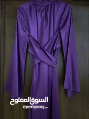  4 فساتين سهرة لبسه وحده وفي منهمم جديد للبيع القطع 15والقطعتين 25 النمر 38ل 40
