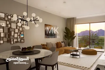  4 شقة فاخرة للبيع في جبل سيفة/ تقسیط 4سنوات Luxury apartment for sale / Jebel Sifah / 4 years install
