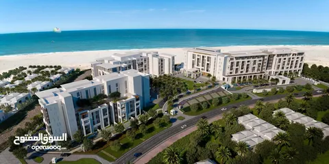  3 شقة على شاطئ القرم الراقي Apartment on the elegant Qurum beach