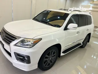  4 لكزس استيشن 570  S فل اوبشن بحالة الوكالة