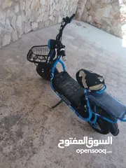  13 سكوتر كهربائي ثقيل كهيكل قويه