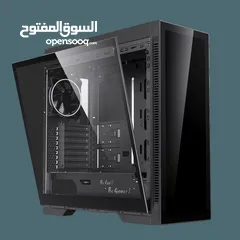  5 كيس جيمنغ فارغ احترافي جيماكس تجميعة  Gamemax Gaming Case Abyss TR ARGB