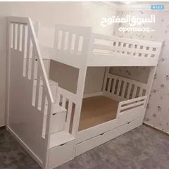  2 سرير طفل جديد