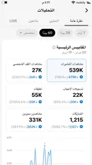  6 حساب تيك توك Tik Tok  متابعين 15K حقيقي ونسبة 81% سعوديين.