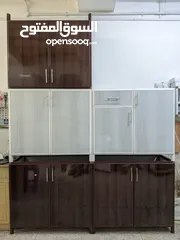  18 Aluminium kitchen cabinet for sale and make reasonable price  دولاب مطبخ المنيوم للبيع والتصنيع