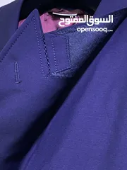  18 GUCCI Size 50 Uniform Navy Blue Double Breasted Blazer Gold Buttons Men’s Wool