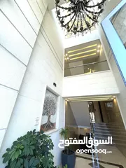  4 شقه في ضاحية النخيل للبيع فاخره جدا موقع مميز مطله على طريق المطار