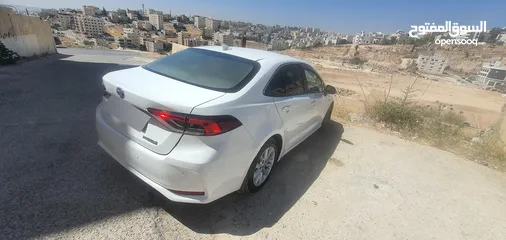  24 تويوتا كورولا 2021 هايبرد  للبيع مواصفات أوروبية سبعة جيد
