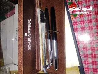  4 أقلام باركر وشيفر اصلية