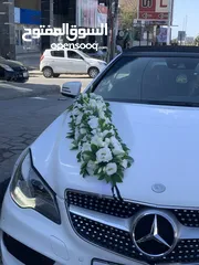  11 Mercedes E200 2016 لون أبيض كشف للأعراس ، أحمد الشرمان لتأجير سيارات الأعراس
