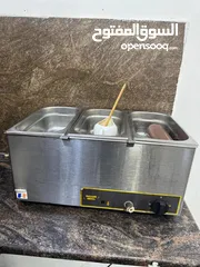  2 ماكينة كريب و ماكينة اذابة شوكولاته للبيع بسعر مناسب