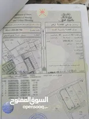  1 بيعه مستعجله مزرعه في صحار مساحه 2585 متر قريب جميع الخدمات