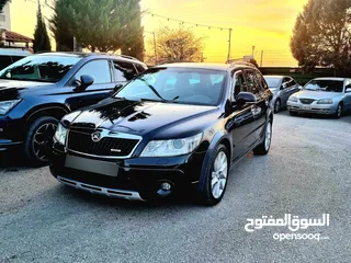  4 سكودا اوكتافيا رمش تحويل كامل اصلي الى (SCOUT) طقم كامل مستورد مختم بختم شركة Vw skoda