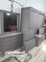  3 غرفة نوم شبابيه خشب لاتيه وزان كامل بحال الوكاله بيع وشراء الاثاث المستعمل