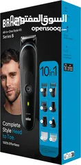  6 ماكنة حلاقة جديده من براون لجميع الاستخدامات Braun 10 in 1 All-in-One