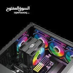  2 REDRAGON COOLING FAN GC-F012 مراوح كمبيوتر ARGB بسعر ناار ريدراجون أصلي