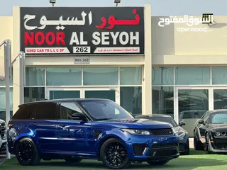  3 RANGE ROVER SPORT SVR 2017 IMPORT CANADA FULL OPTION NO ACCIDENT CLEAN TITLE