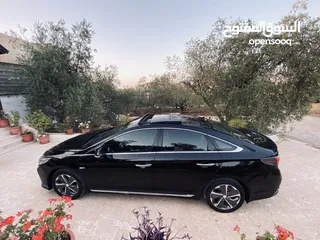  2 هونداي سوناتا موديل 2018 وارد الوكالة الاردنية مالك اول فحص كامل 7 جيد